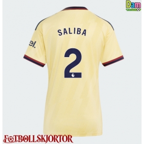 Arsenal William Saliba #2 Tredjetröja Dam 2026-27 Kortärmad